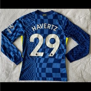 Nike Blue Checkered Men's Jersey
